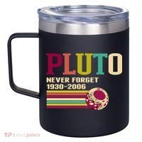 Pluto Never Forget 19302006 Solar System Planet 12oz Stainless Steel Coffee Mug thumb 2
