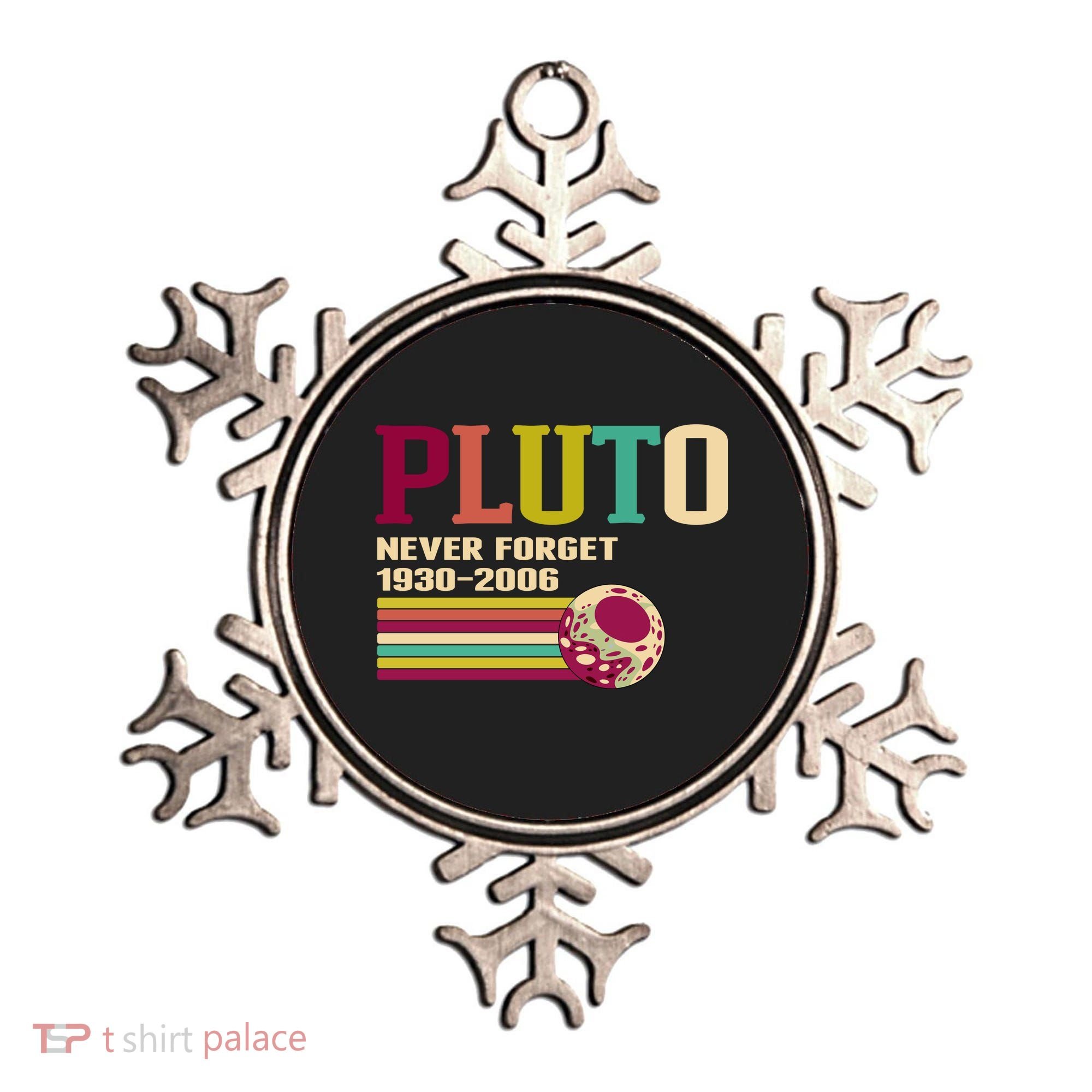 Pluto Never Forget 19302006 Solar System Planet Ornament