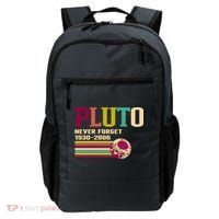 Pluto Never Forget 19302006 Solar System Planet Backpack thumb 0