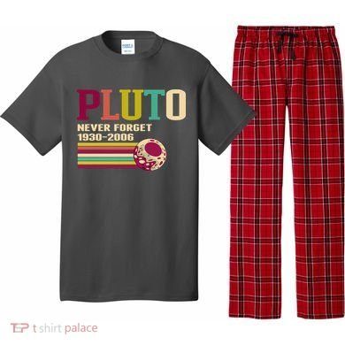 Pluto Never Forget 19302006 Solar System Planet Pajama Set