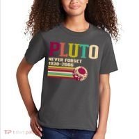 Pluto Never Forget 19302006 Solar System Planet Kids T-Shirt thumb 2