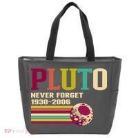 Pluto Never Forget 19302006 Solar System Planet Tote Bag thumb 0