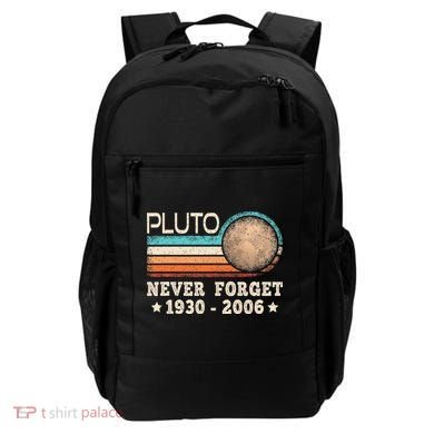 Pluto Never Forget Funny Planet Space Science Backpack