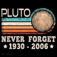 Pluto Never Forget Funny Planet Space Science Kids Sweatshirt thumb 2