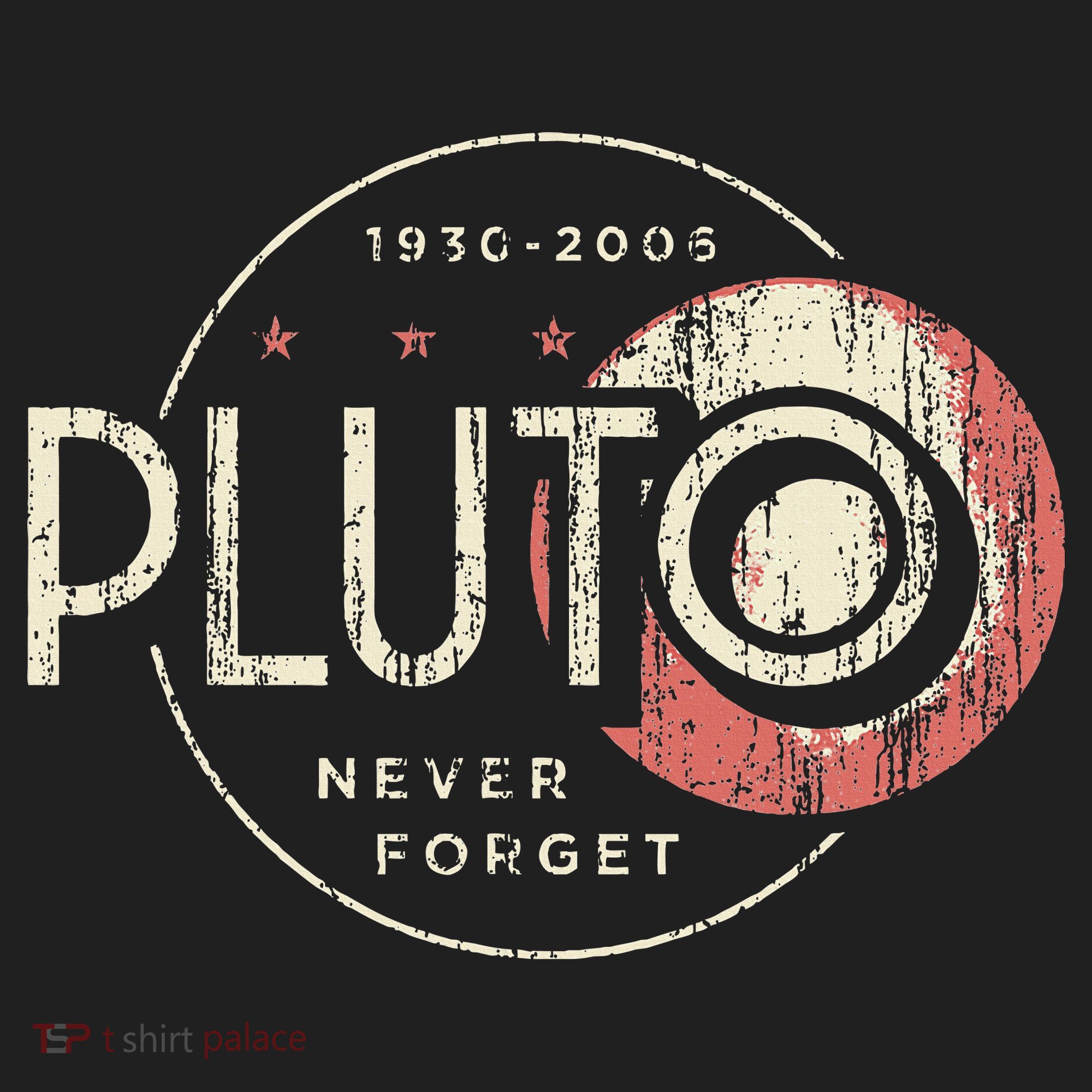 Pluto Never Forget Funny Pluto Pluto Lover Pluto Crop Fleece Hoodie