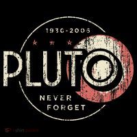 Pluto Never Forget Funny Pluto Pluto Lover Pluto Women's T-Shirt thumb 6