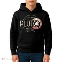 Pluto Never Forget Funny Pluto Pluto Lover Pluto Kids Hoodie thumb 4