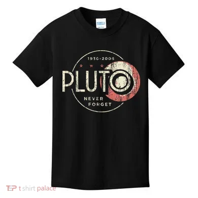 Pluto Never Forget Funny Pluto Pluto Lover Pluto Kids T-Shirt
