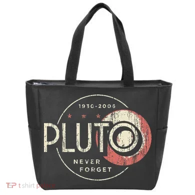 Pluto Never Forget Funny Pluto Pluto Lover Pluto Tote Bag
