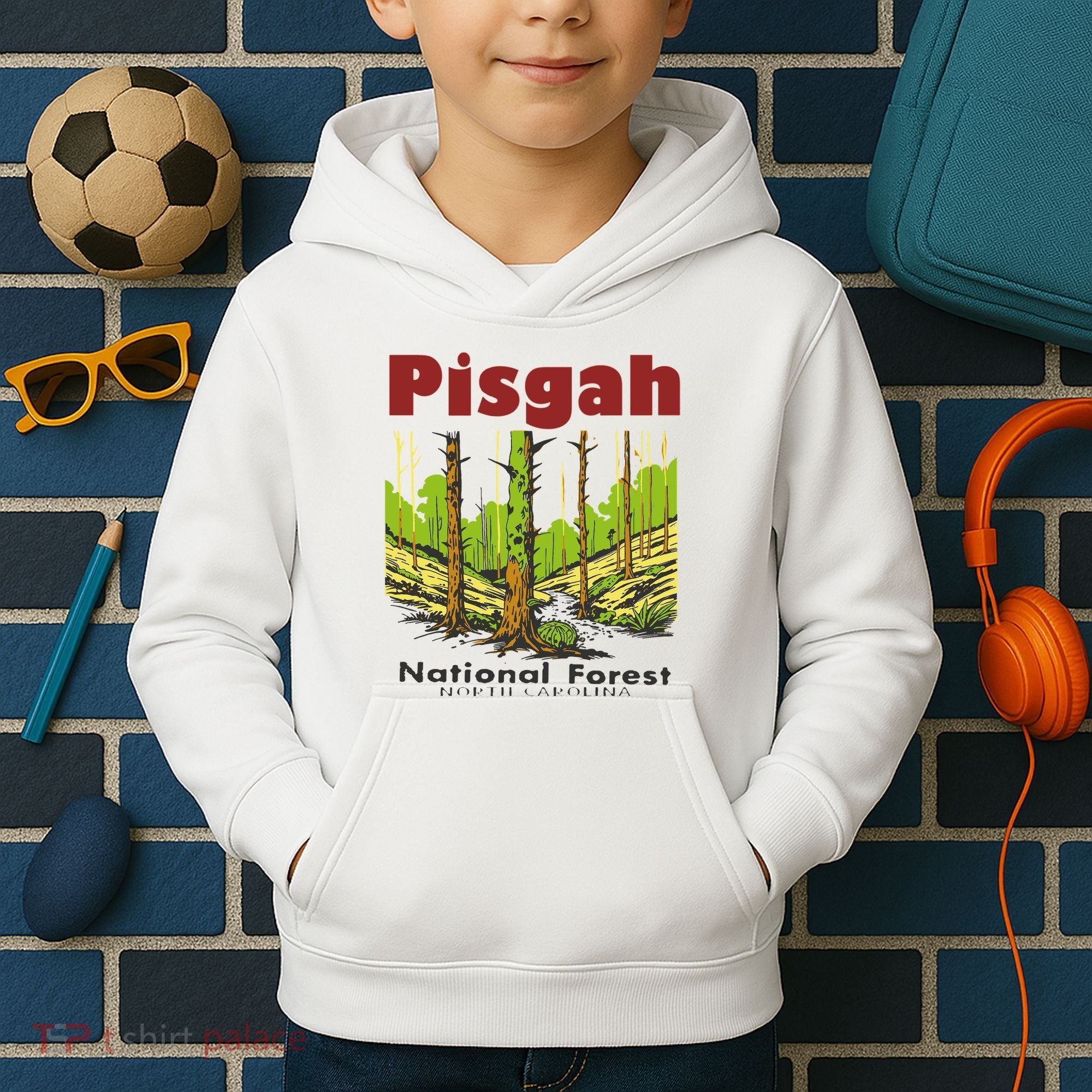 Pisgah National Forest Kids Hoodie