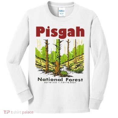 Pisgah National Forest Kids Long Sleeve Shirt