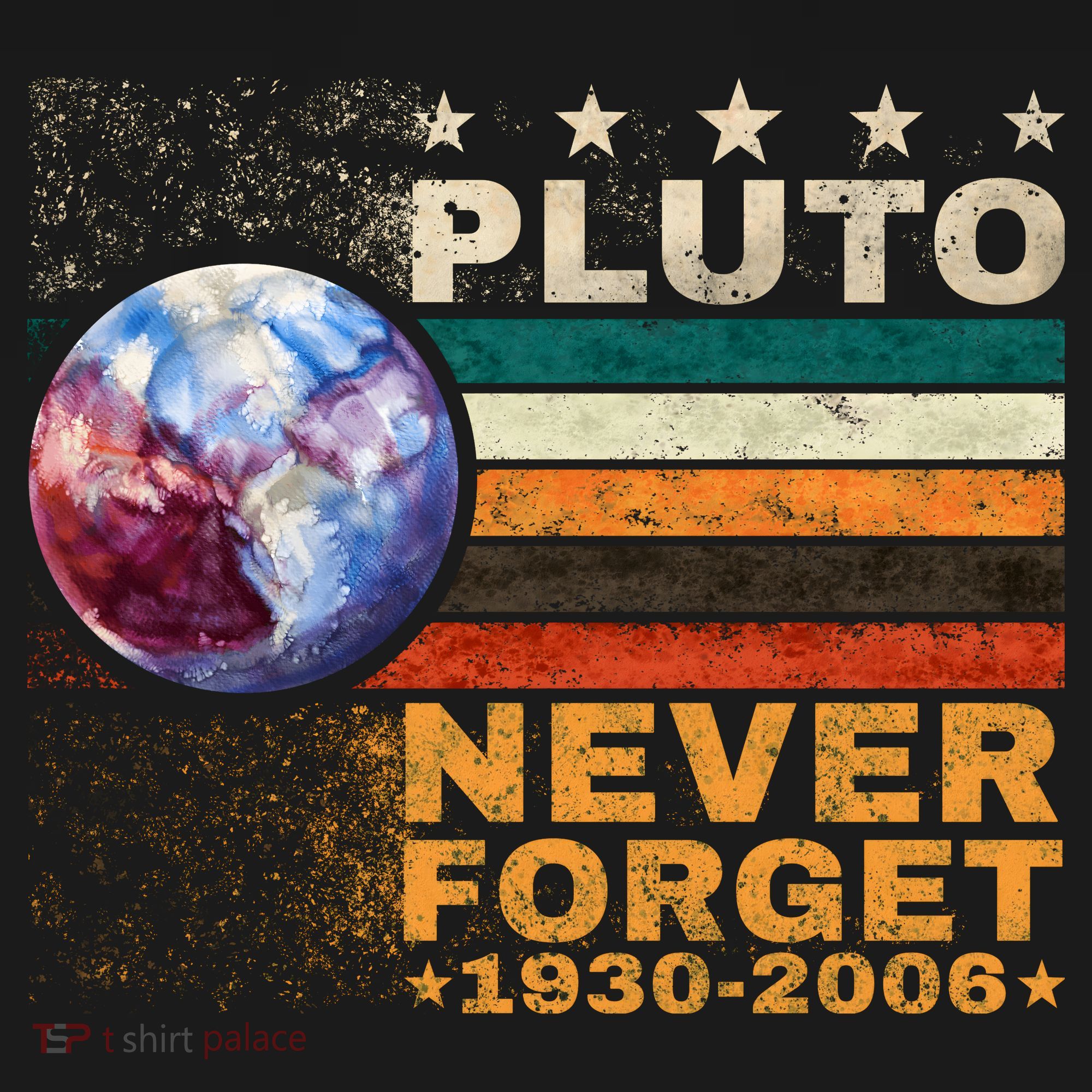 PLUTO NEVER FORGET T-Shirt