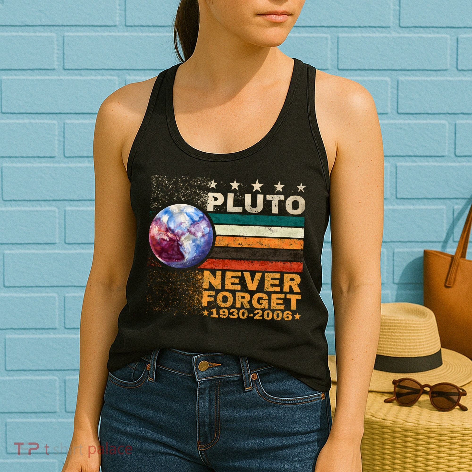 PLUTO NEVER FORGET Women's Tank Top