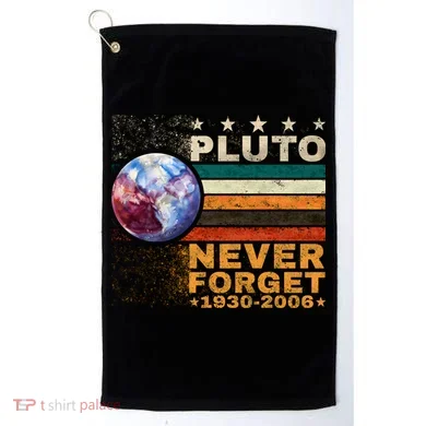 PLUTO NEVER FORGET Golf Towel