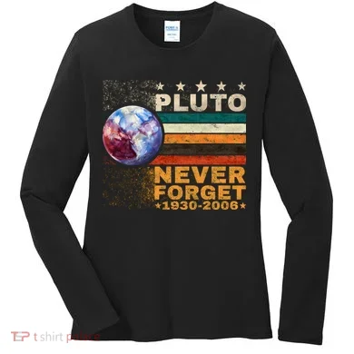 PLUTO NEVER FORGET Women's Long Sleeve Shirt