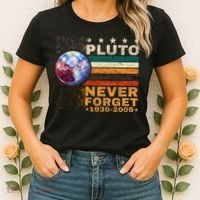 PLUTO NEVER FORGET Women's T-Shirt thumb 2