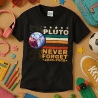 PLUTO NEVER FORGET Kids T-Shirt thumb 3