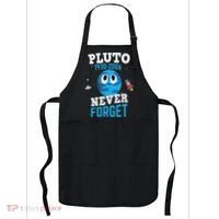 Pluto Never Forge Astronomy Science Space Geek Apron thumb 0