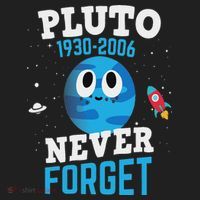 Pluto Never Forge Astronomy Science Space Geek Beanie thumb 2