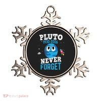 Pluto Never Forge Astronomy Science Space Geek Ornament thumb 0