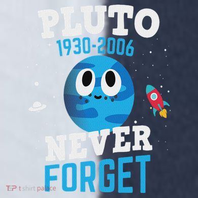 Pluto Never Forge Astronomy Science Space Geek Sport-Tek Competitor United Soccer Jersey