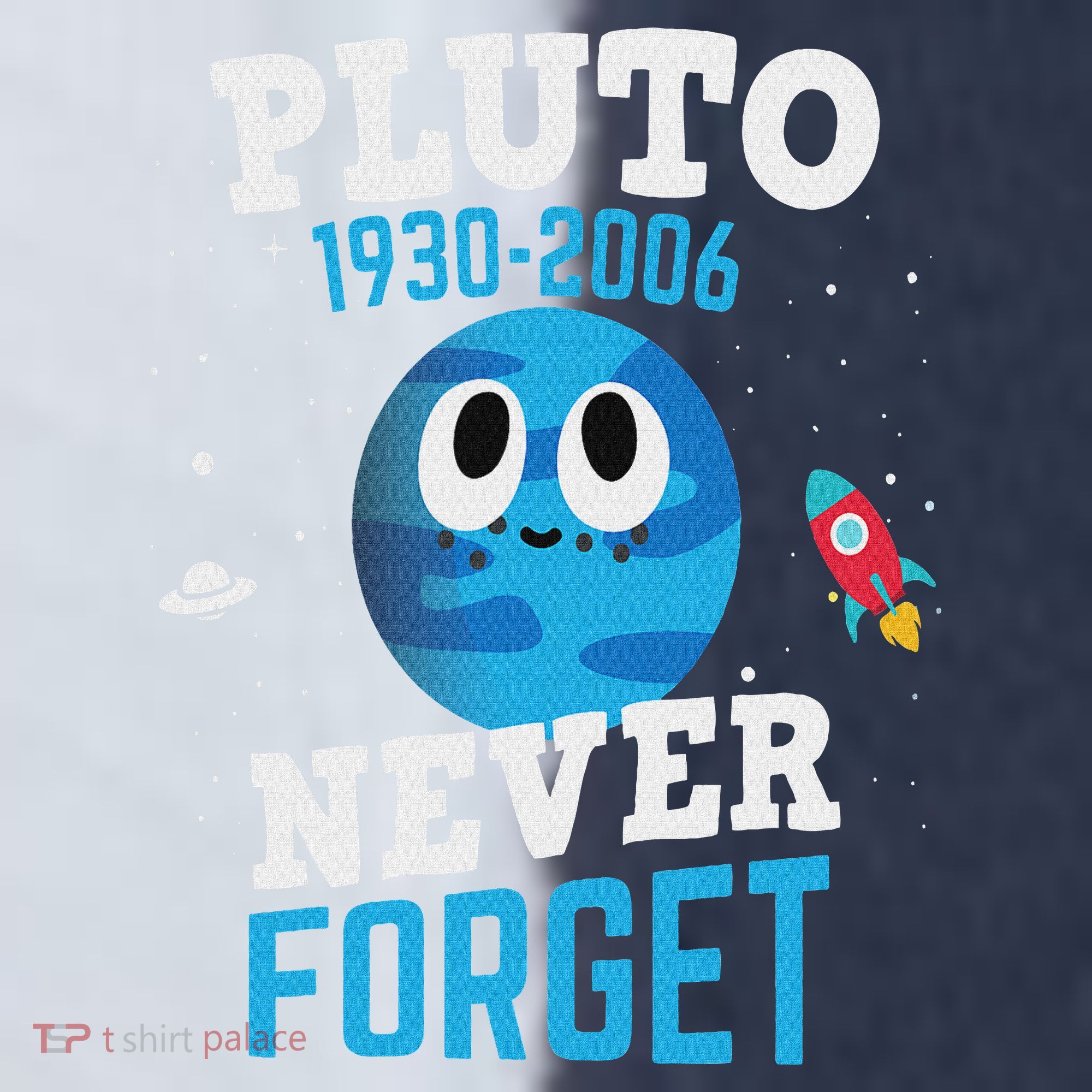 Pluto Never Forge Astronomy Science Space Geek Sport-Tek Competitor United Soccer Jersey