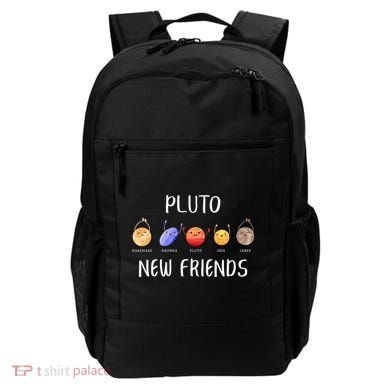 Pluto New Friends Dwarf Planets Funny Astronomy Science Backpack