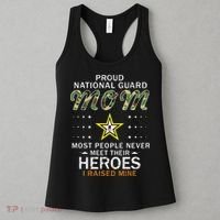 Proud National Guard Mom I Raised My Heroes Camouflage Army Women's Tank Top thumb 3