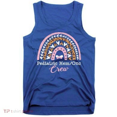 Pediatric Nurse Hemonc Pediatric Hematology Oncology Gift Tank Top