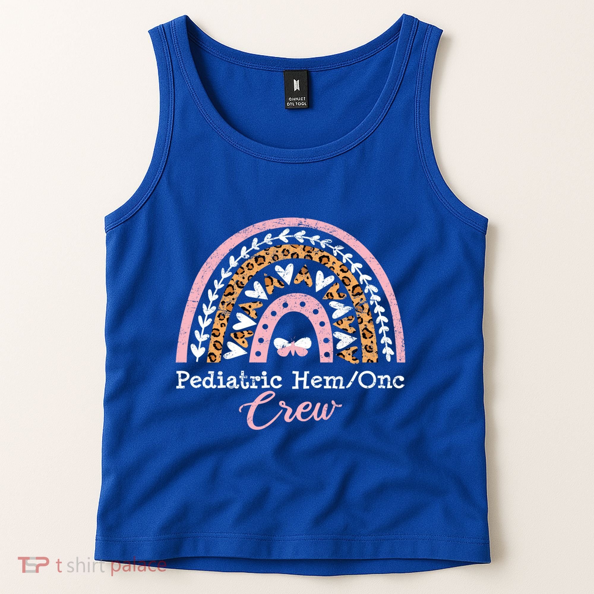 Pediatric Nurse Hemonc Pediatric Hematology Oncology Gift Tank Top