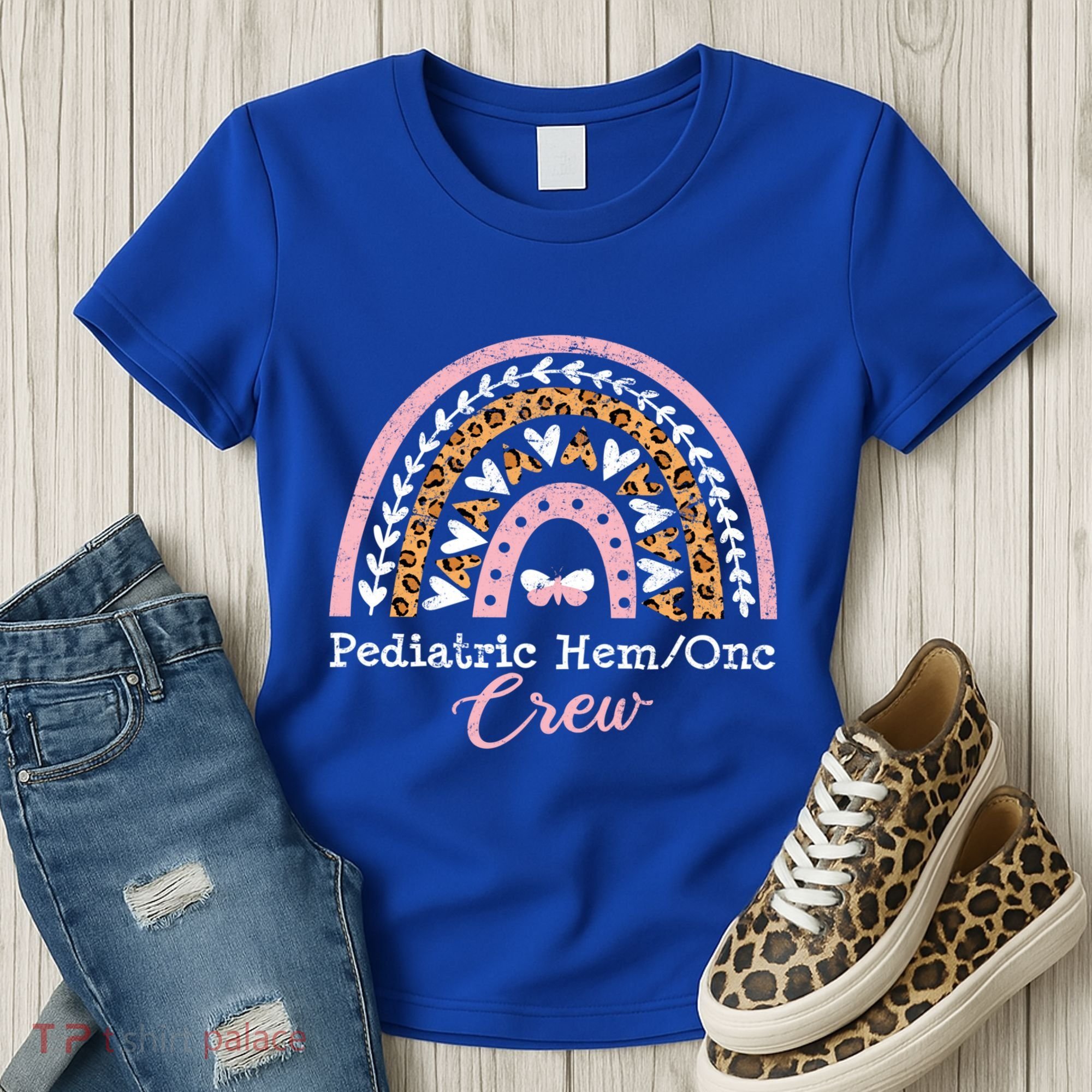 Pediatric Nurse Hemonc Pediatric Hematology Oncology Gift Women's T-Shirt