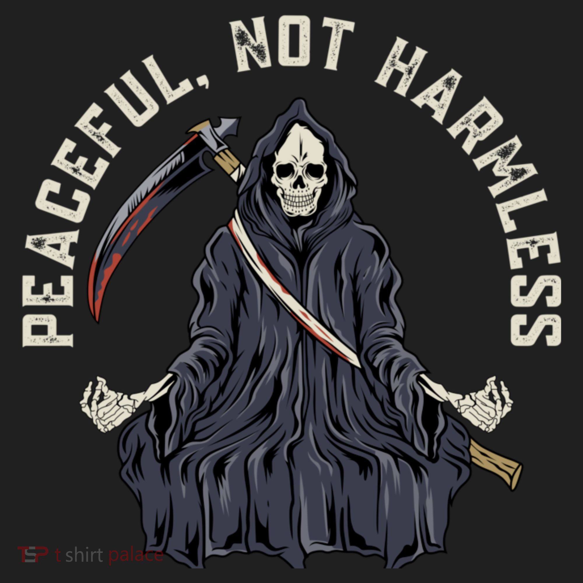 Peaceful, Not Harmless Peaceful Not Harmless Women's Sweatshirt