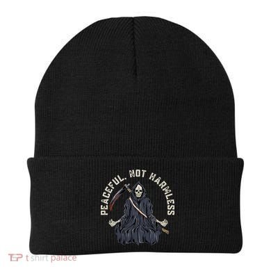 Peaceful, Not Harmless Peaceful Not Harmless Beanie