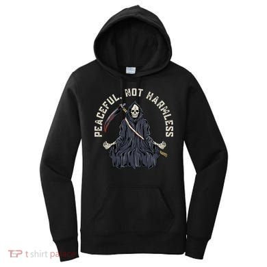 Peaceful, Not Harmless Peaceful Not Harmless Women's Hoodie