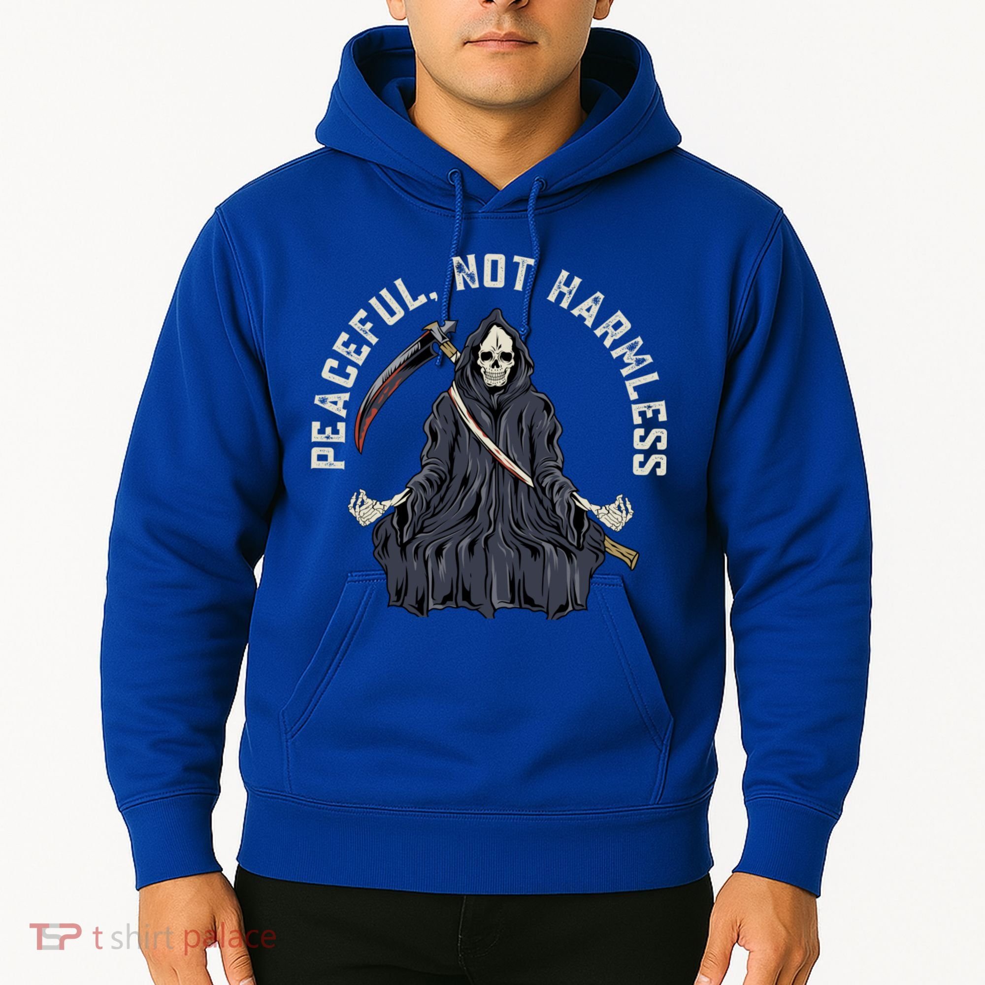 Peaceful, Not Harmless Peaceful Not Harmless Hoodie