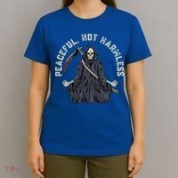 Peaceful, Not Harmless Peaceful Not Harmless T-Shirt thumb 4