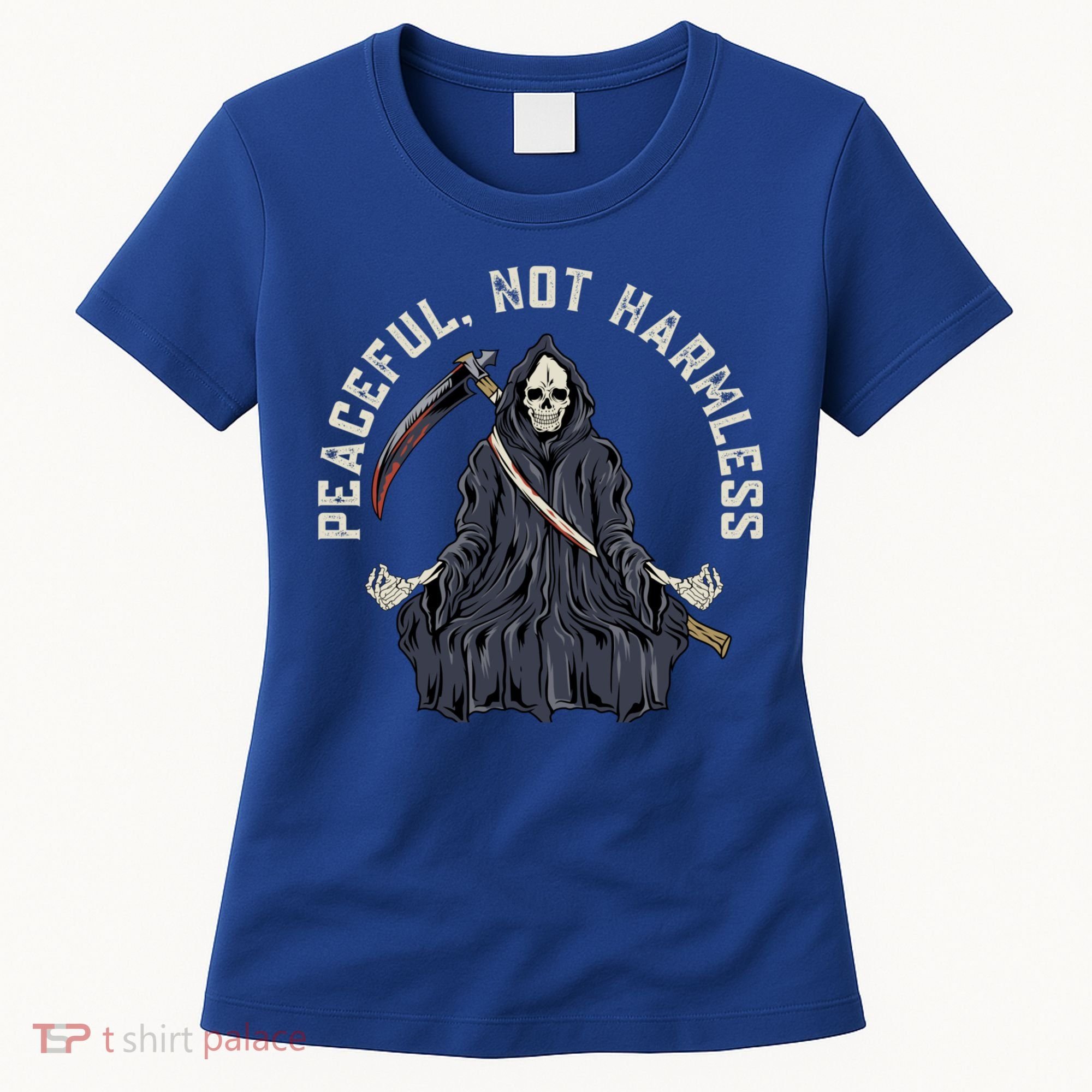 Peaceful, Not Harmless Peaceful Not Harmless Women's T-Shirt