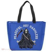 Peaceful, Not Harmless Peaceful Not Harmless Tote Bag thumb 0