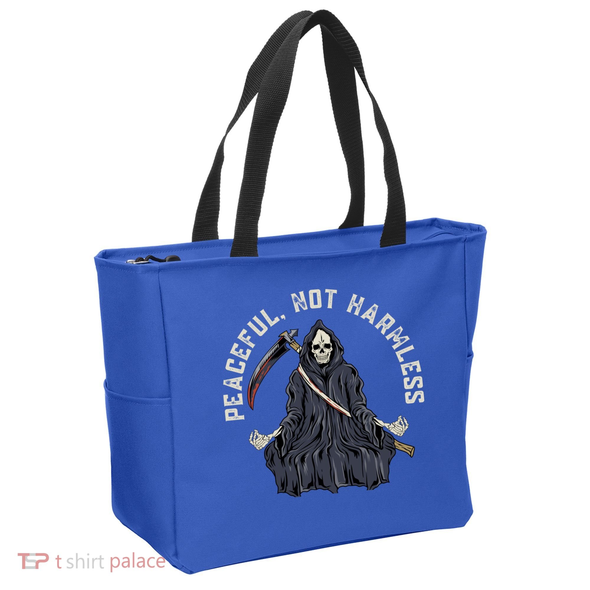 Peaceful, Not Harmless Peaceful Not Harmless Tote Bag