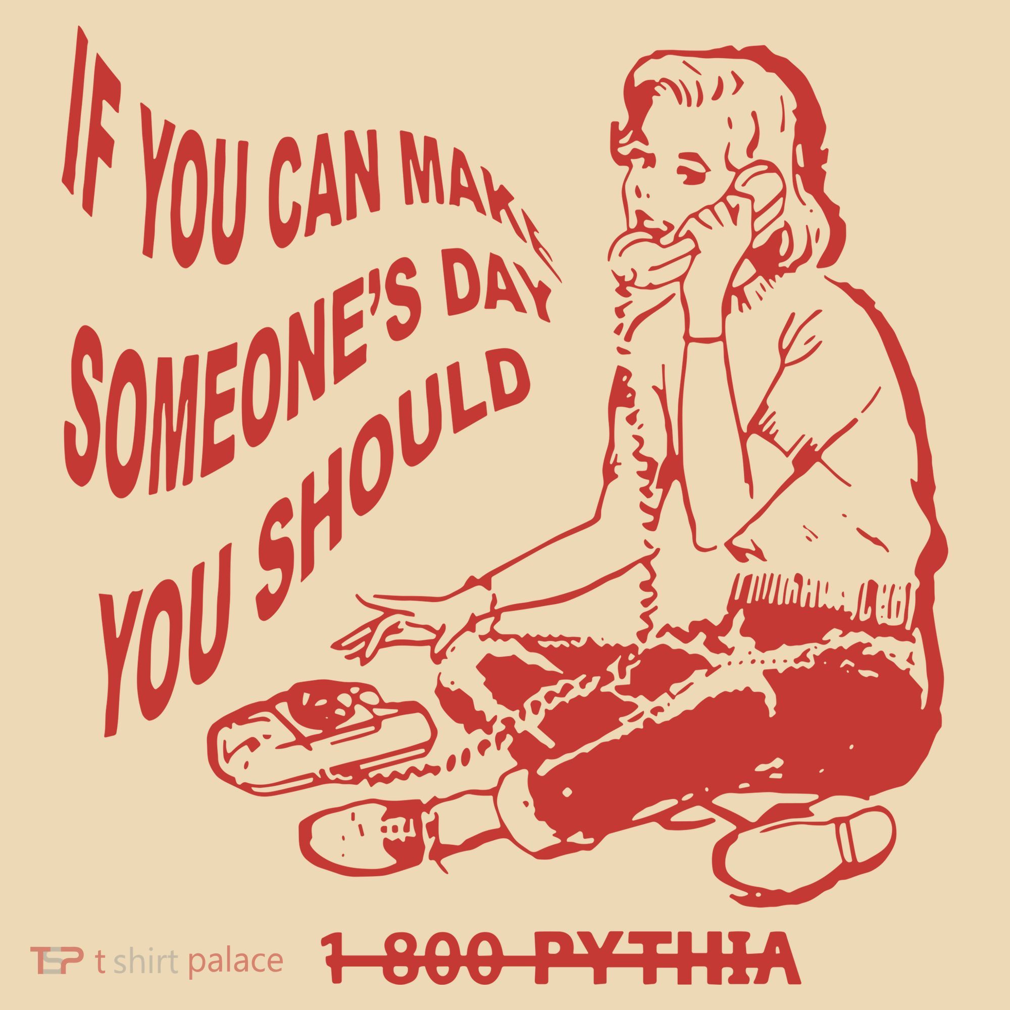 Pythia Nightcall If You Can Make SomeoneS Day You Should Tote Bag