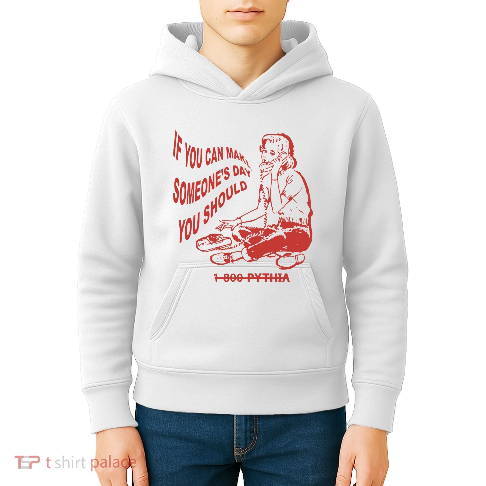 Pythia Nightcall If You Can Make SomeoneS Day You Should Kids Hoodie