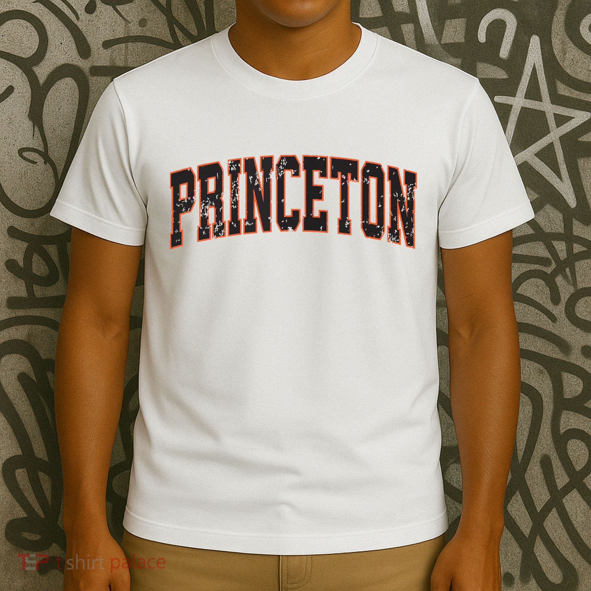 Princeton New Jersey Nj Vintage Athletic Sports T-Shirt