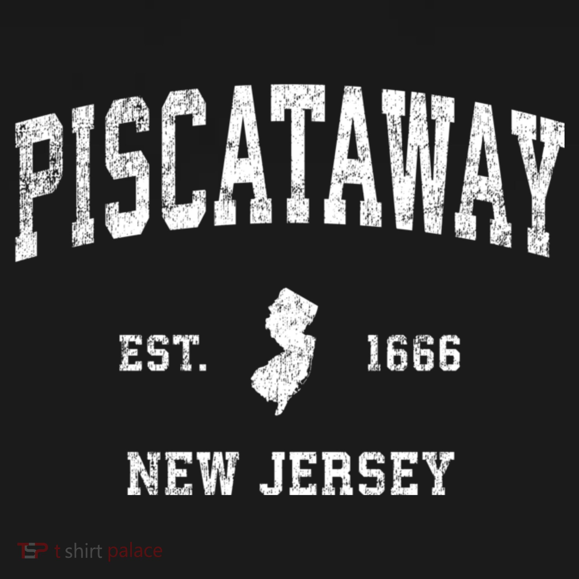 Piscataway New Jersey Nj Vintage Sports T-Shirt
