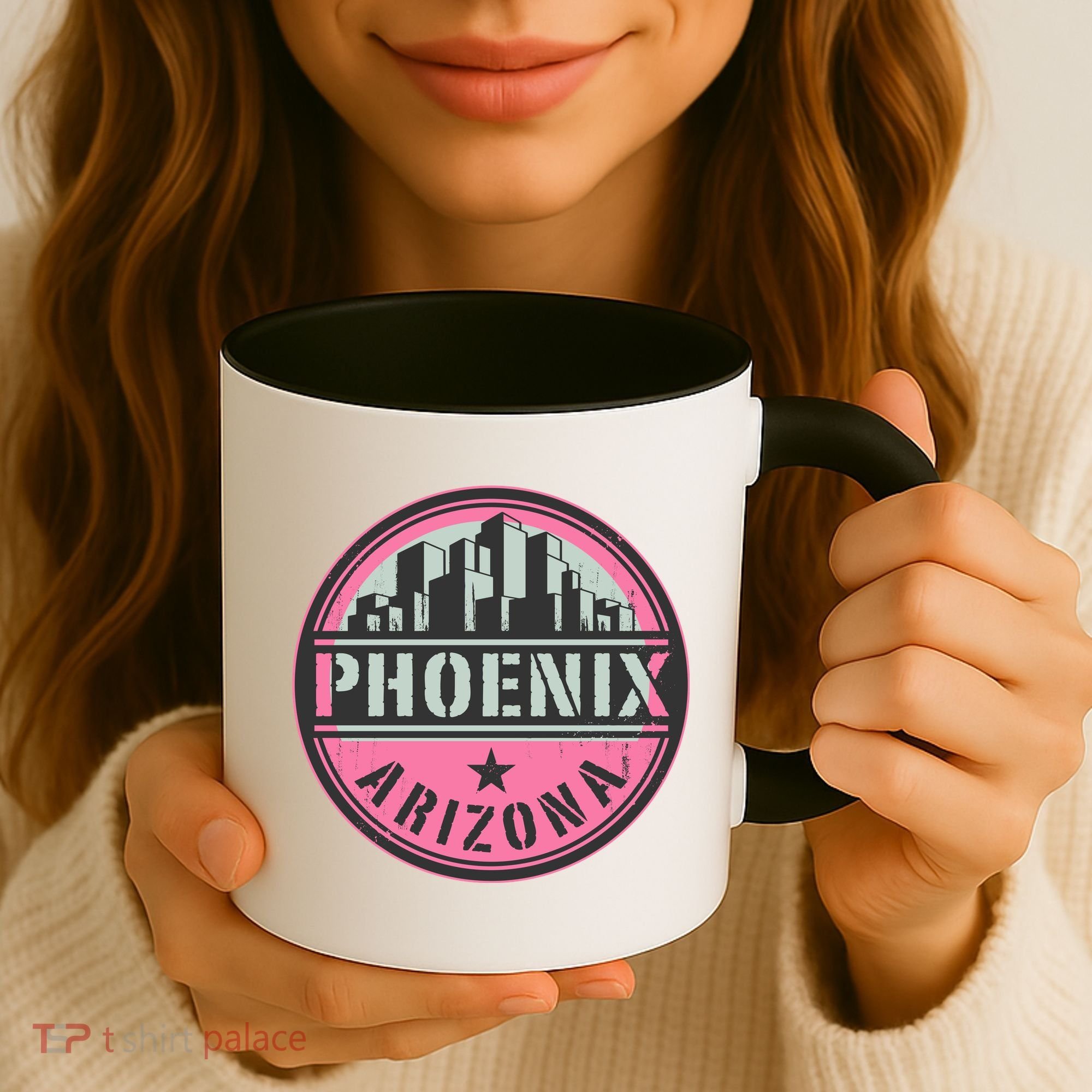 Phoenix Neon Logo Coffee Mug