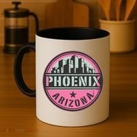 Phoenix Neon Logo Coffee Mug thumb 4