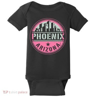 Phoenix Neon Logo Baby Bodysuit