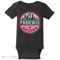 Phoenix Neon Logo Baby Bodysuit thumb 0