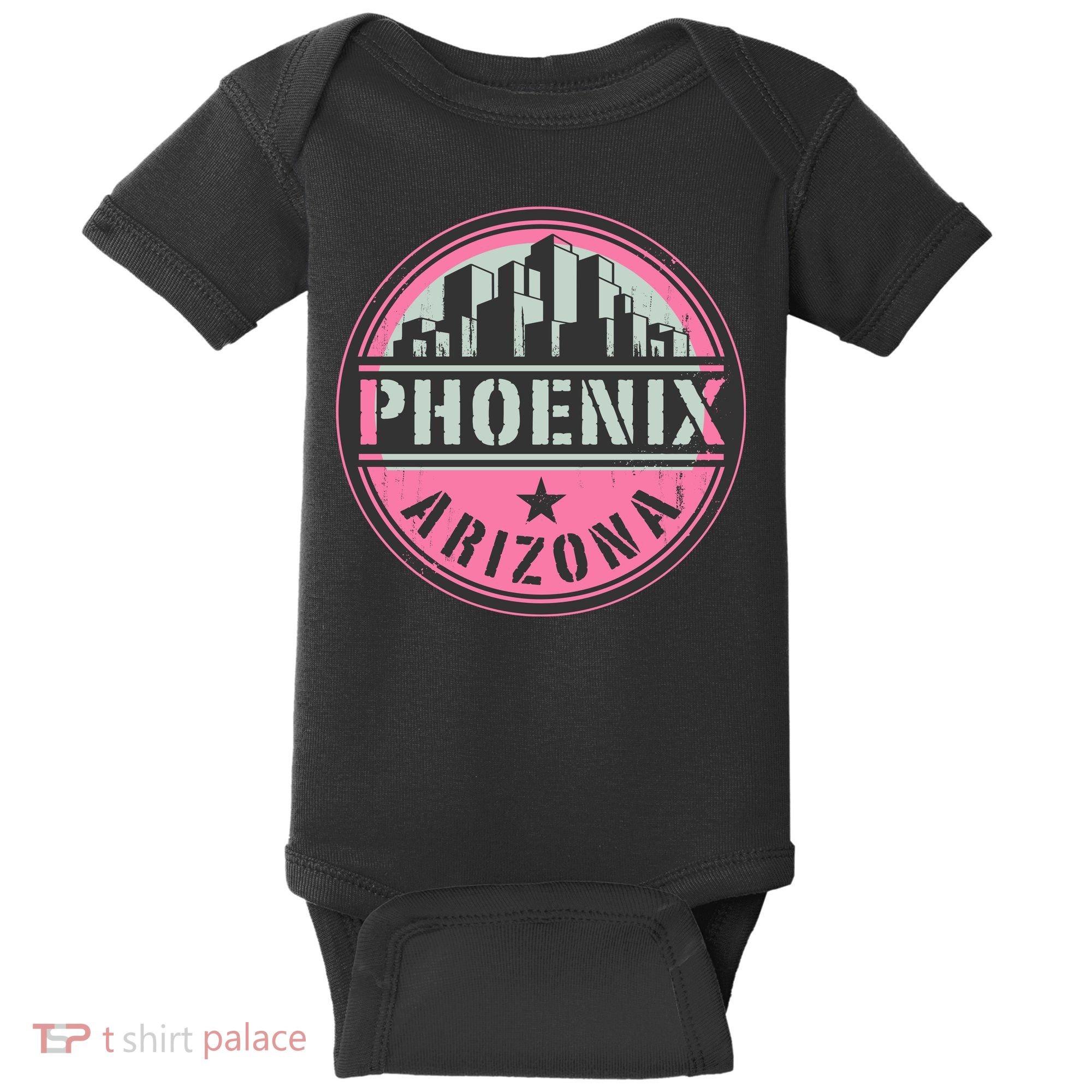 Phoenix Neon Logo Baby Bodysuit