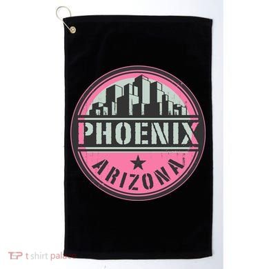 Phoenix Neon Logo Golf Towel