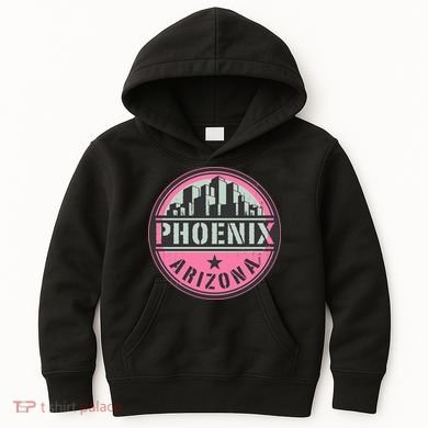 Phoenix Neon Logo Kids Hoodie